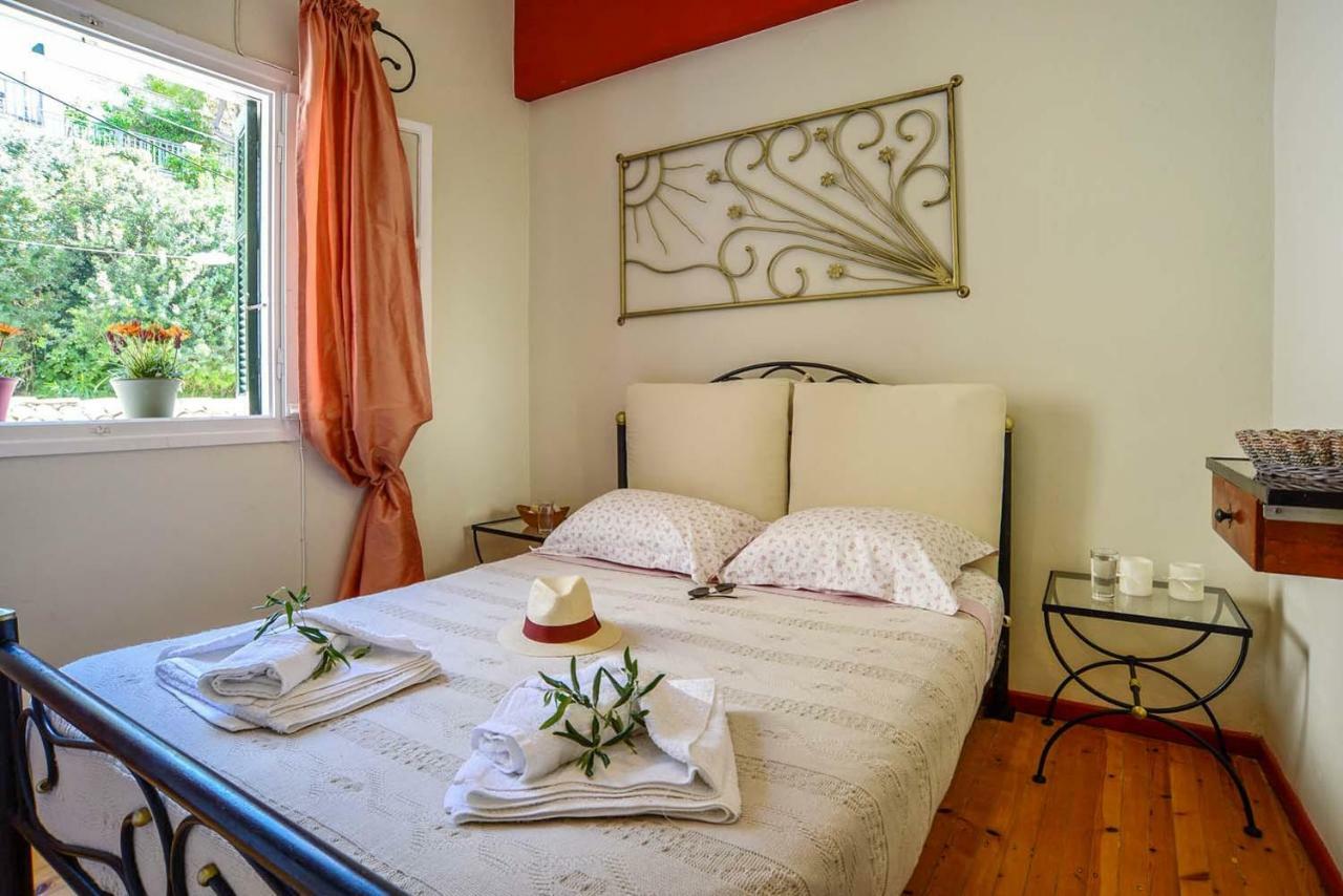 Loggos Panoramic Views Electra By Konnect Apartment Longos  Bagian luar foto