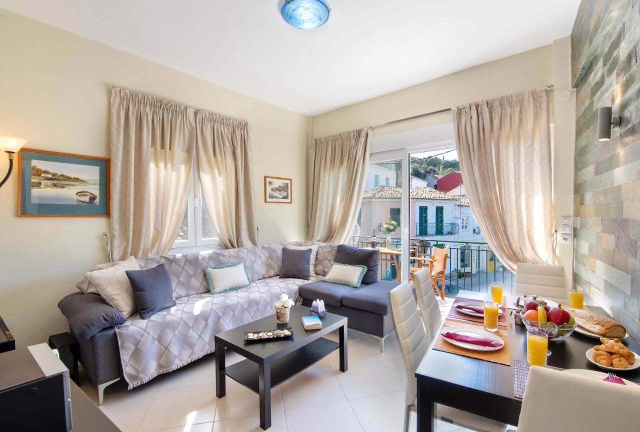 Loggos Panoramic Views Electra By Konnect Apartment Longos  Bagian luar foto